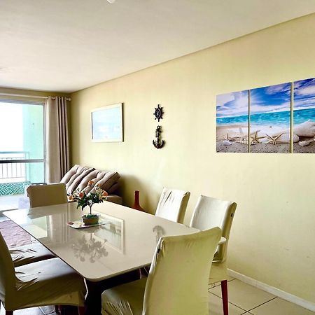Apartamento Vista Total Do Mar Uma Cobertura A 400M Do Beach Park No Porto Das Dunas Aquiraz Condominio Terramaris Piscina Ampla Parque Infantil Sauna Estacionamento Privado Luaran gambar