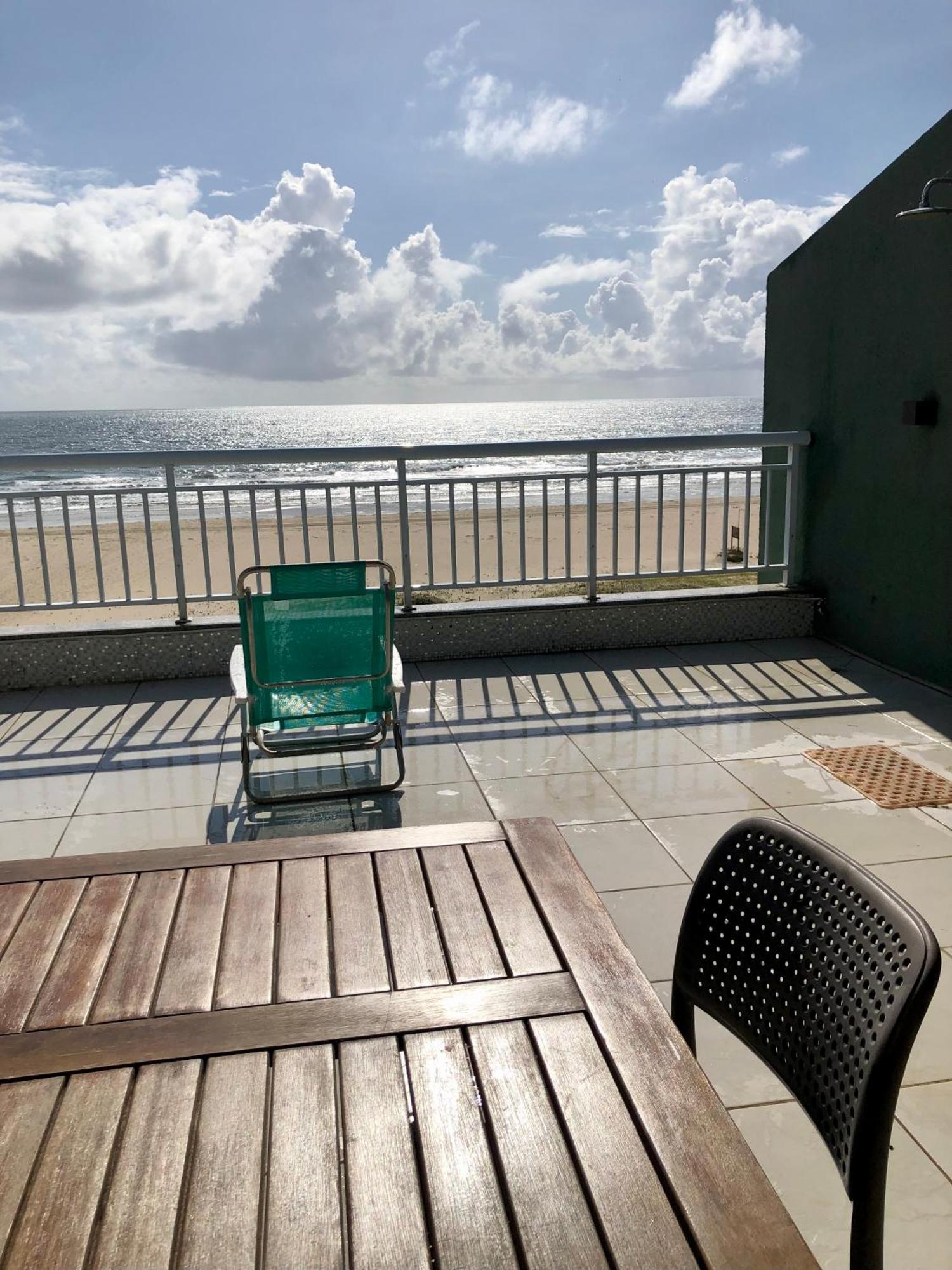 Apartamento Vista Total Do Mar Uma Cobertura A 400M Do Beach Park No Porto Das Dunas Aquiraz Condominio Terramaris Piscina Ampla Parque Infantil Sauna Estacionamento Privado Luaran gambar